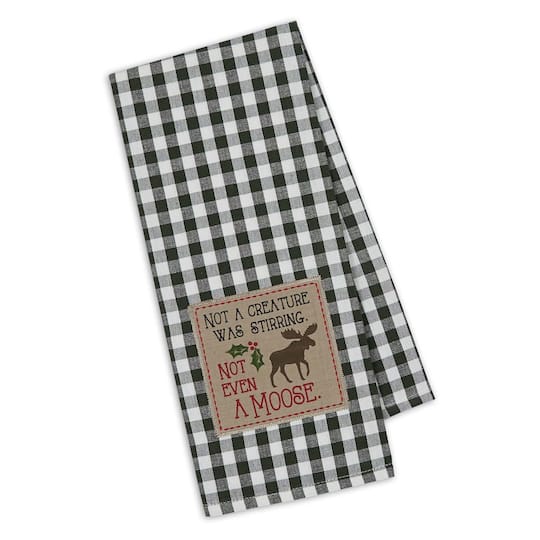 DII® Cabin Christmas Embroidered Dishtowel Set